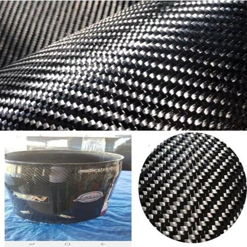 Car Refitting Black 3K 200gsm Carbon Fiber Cloth Multi-function For Motorcycle Car 100CMX100CM