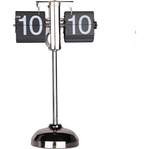 Vintage Auto Flip Retro Clock Page Digital Table Clock Flip Flap Down Clocks Adjustable vertical desk clock WF1106