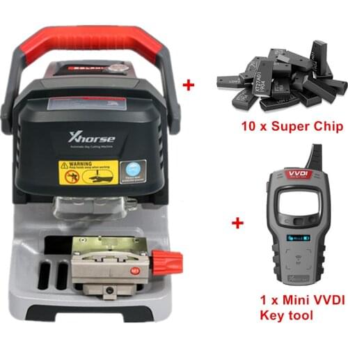 Xhorse Condor Dolphin XP005 Key Cutting Machine V1.0.7 Works on Phone Application Via Bluetooth