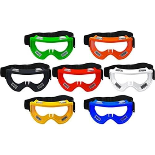 1Pc Motorcycle Outdoor Protection Goggles Glasses Cycling Windproof Anti Impact For Motocross Off Road ATV UTV Dirt Bike Quad