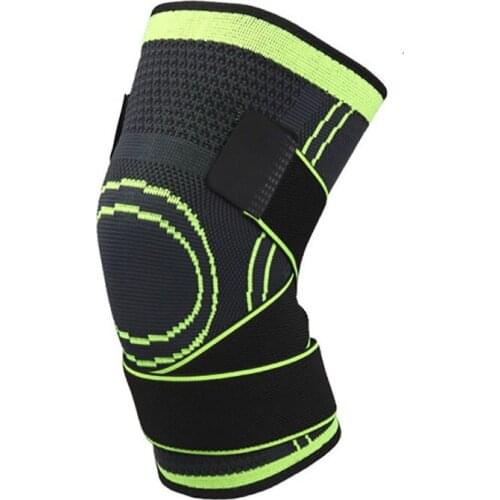 1PC Men Pressurized Elbow Knee Pads Elastic Fitness Support Gear Basketball Volleyball Brace Protector Sports Safety
