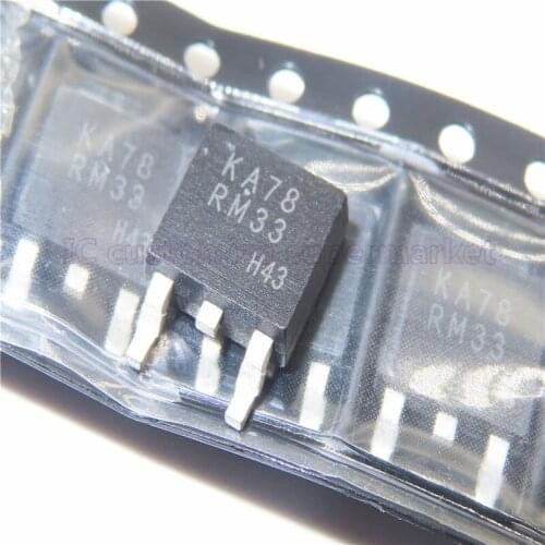10PCS/LOT NWE KA78RM33 TO-252 SMD Transistor