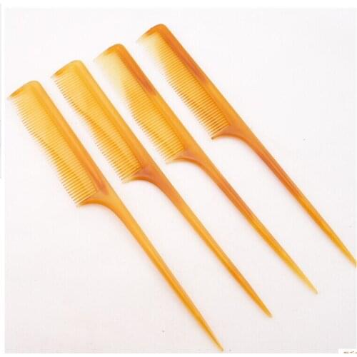 100 pic/lot Wholesale Professional Salon Cutting Comb. Hard Plastic Combs. Sharp Point End