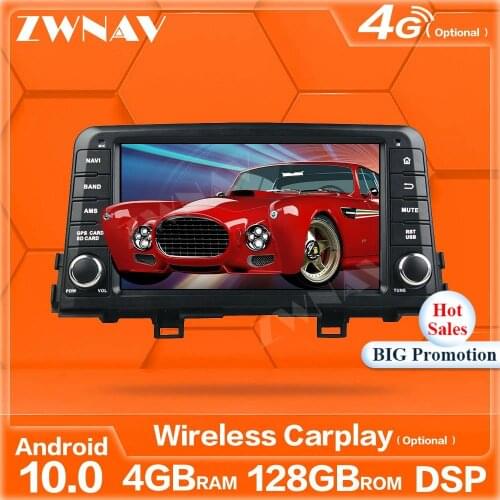 128G Carplay Android10 Screen Multimedia Player For KIA K5 Optima 2015 2016 2017 2018 2019 GPS Auto Audio Radio Stereo Head Unit