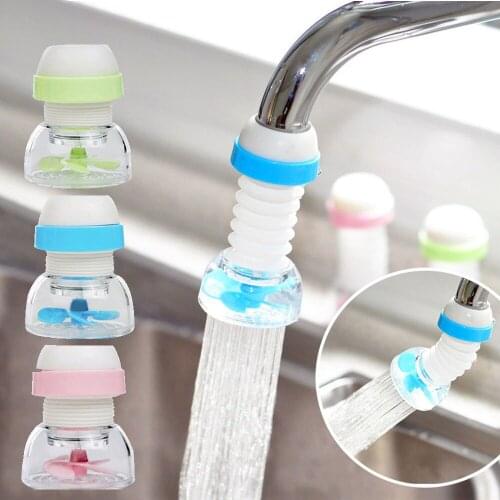 360 Degree Adjustable Water Tap Extension Filter Shower Water Tap Bathroom Faucet Extender Home Kitchen Accessories