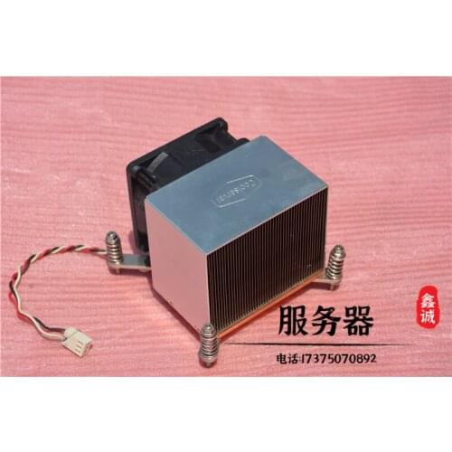 366 1356 pin 2U side blown pure copper bottom server radiator X58 active radiator