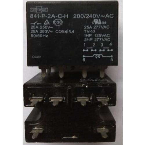 841-P-2A-F-C-H 12VDC 12V 25A 6-pin