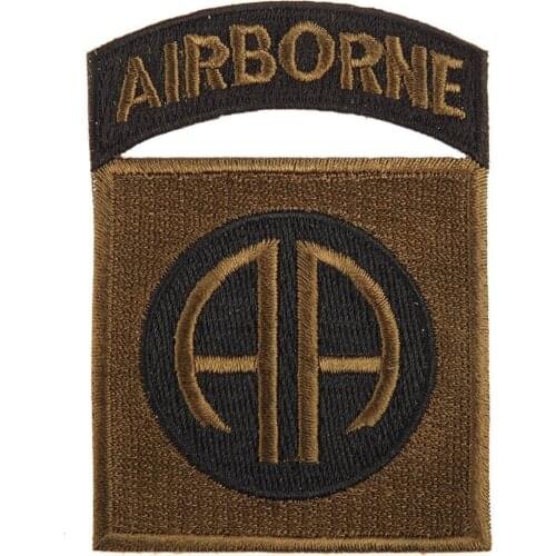 US MILITARY PATCH ARMY 82ND ABN DIV AIRBORNE DIV SUBDUED