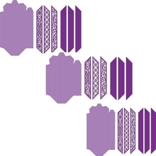 Photo Album Box 3D Gift Box Metal Cutting Dies For Scrapbooking Craft Die Cut Card Making Embossing Stencil Photo Card