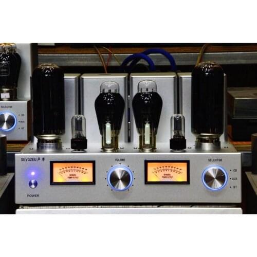 HiFi high fidelity, fever-grade silver wire 300B push 845 high-power tube single-ended Class A amplifier. Frequency: 18Hz--30KHz