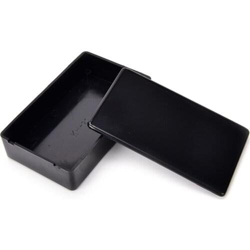 1PCS Black 100x60x25mm DIY Enclosure Instrument Case Plastic Electronic Project Box Electrical Supplies