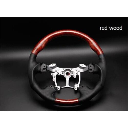 Modified Leather Steering Wheel For Toyota Crown