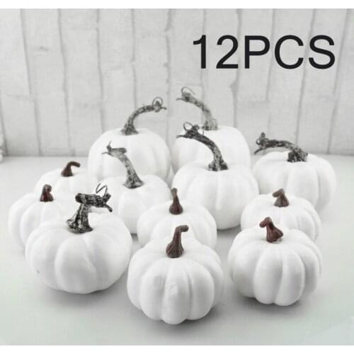Artificial Pumpkin Home Harvest Fall Thanksgiving Halloween Party Decors Gifts