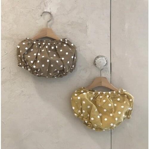 2021 New boys girls dots shorts cotton summer soft fashion babys shorts