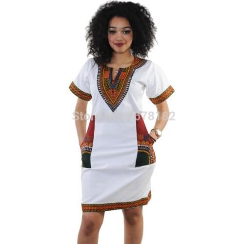 African dresses for women 2020 Clothing New Sale Sexy Tight National Wind High Elastic Printed Bag Hip Zipper Clothes