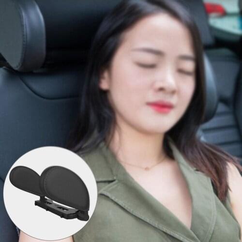 New car seat neck pillow sleep side head support high elasticity for Porsche Cayenne Macan Macan S Panamera Cayman Carrera