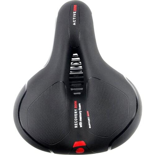 Portable Bike Saddle Comfortable Padded Bike Seat Bicycle Cushion Big Saddle Bicycle Seat Bicycle Cushion Car Seat