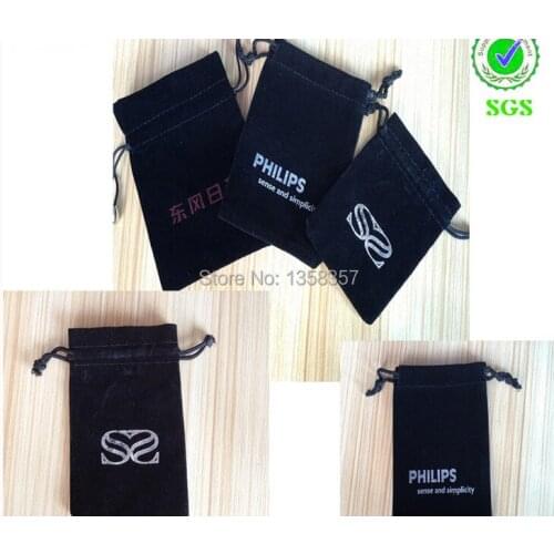 Size custom-make drawstring velvet jewelry bag for gift necklace&bangle ornament cosmetic jade glasses watch pouch\bag wholesale