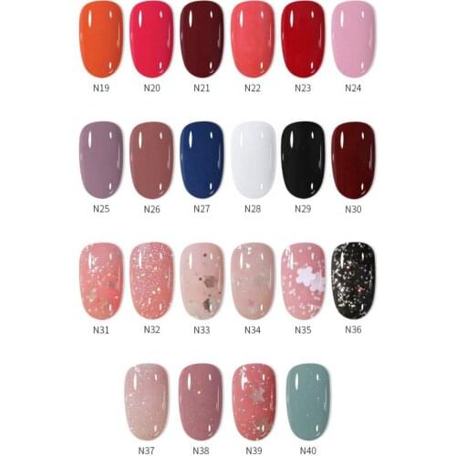 8ml Long-lasting Quick-dry Nail Polish Colorful Free Baking Transparent Sequins Water-based Tearable Easy To Remove Nail Polish