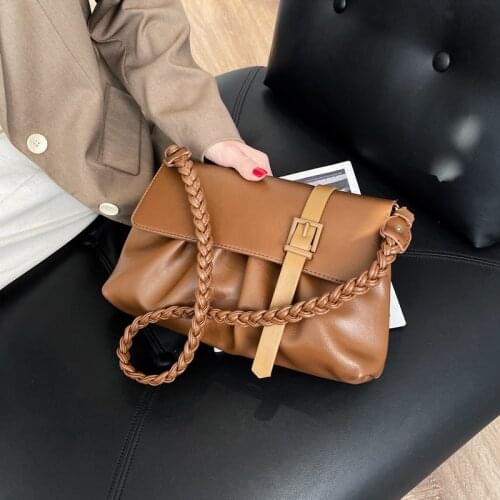 High capacity Women Messenger Bag High Quality Soft Leather Crossbody Shoulder Bags For Women Hobos Multi-pocket Bolsas Feminina