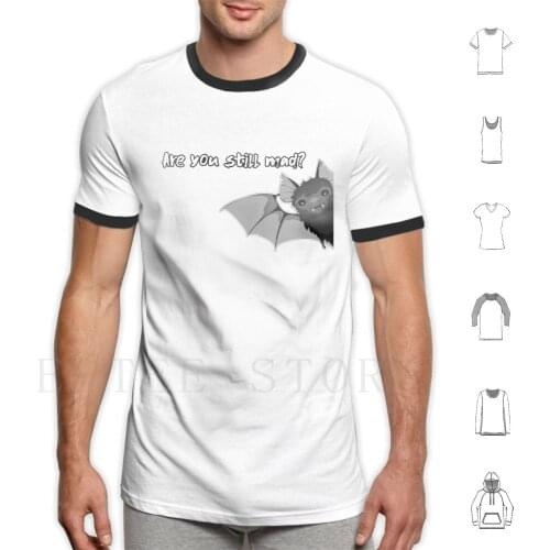Are You Still Mad ? T Shirt Men Cotton 6xl Are You Still Mad Bat Funny Bats Halloween Bat Sad Bat Batzilla Bat Tongue