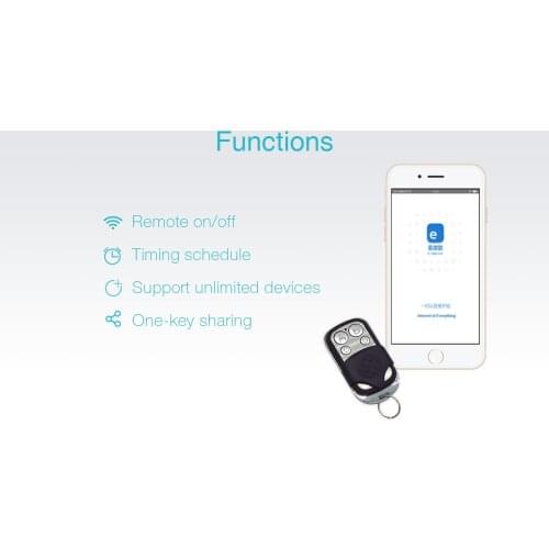 High Quality Top Selling Product 2020 Sonoff Rf-Wifi 433Mhz Wireless Remote Smart Switch Support Wholesale And Dropshipping