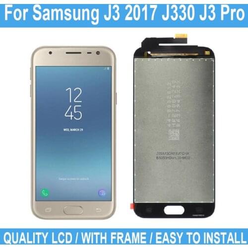 5.2" Repair Parts For Samsung Galaxy J3 2017 J330 J330F J3 Pro LCD Display Touch Screen And Digitizer Assembly No Frame +Tested