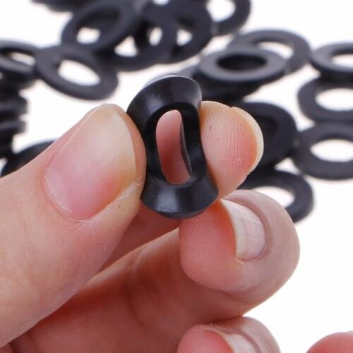 100pcs Flat Rubber Seal O-Ring Hose Gasket Rubber Washer Lot for Faucet Grommet
