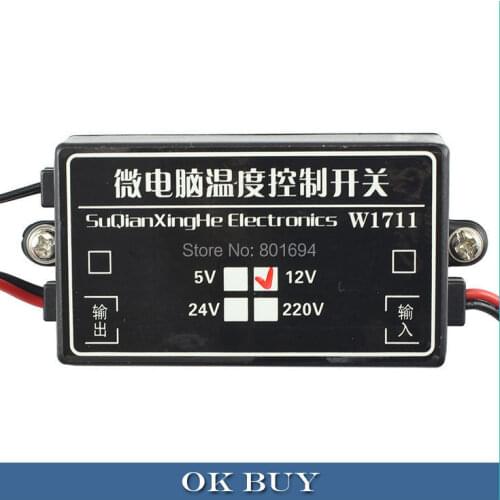 -15~70 Degree Celsius 12V Adjustable Microcomputer Cool/Heat Temperature Controller Switch MCU Thermostat Instruction