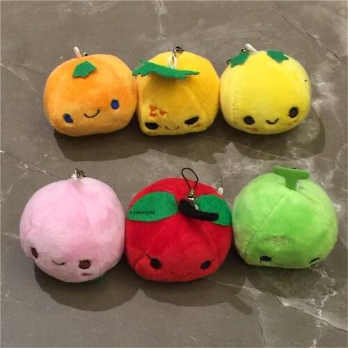 Multi designs, sizes , 9cm-14cm, Fruit plush Toy doll - accessories stuffed key chain plush toy