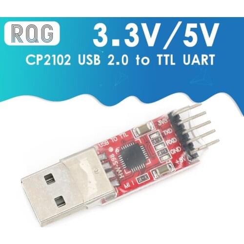 5PIN CP2102 USB 2.0 to TTL UART Module 6Pin Serial Converter STC Replace FT232 Adapter Module 3.3V/5V Power for arduino