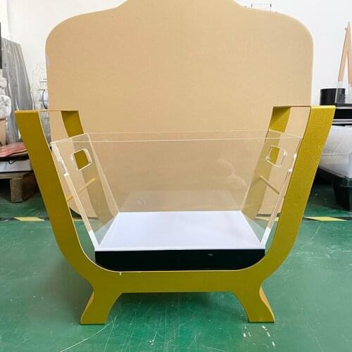 Ice Barrel LED Luminous Beer Wine Bottle Holder Led Rechargeable Acrylic Ice Bucket