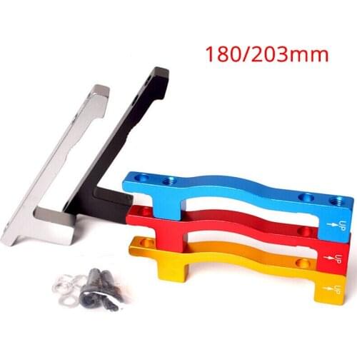 MTB Bike Disc Brake Aluminium Bicycle Disc Rotor Adaptor Moutain Bike Front Rear Caliper 180/203mm cycling Accessorie PM-PM