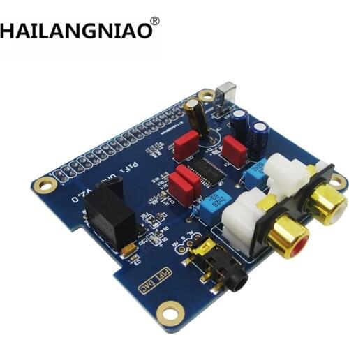 HAILANGNIAO Raspberry pi 2 I2S Interface Special HIFI DAC Audio Sound Card Module PIFI DAC + V2.0