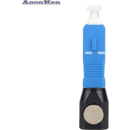 Fibre Optical Connector Round SC Bare Fiber Optic Coupler Adaptor Converter