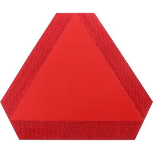 Slow Moving Vehicle Safety Sign with Reflector Triangle Sign Reflective Board