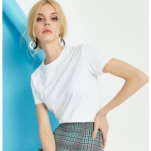 MRMT 2021 Brand New Womens T-shirt Low V-Neck Women T-shirts Tight-Fitting Woman T Shirt Thin Tshirt For Female Tees Clothes