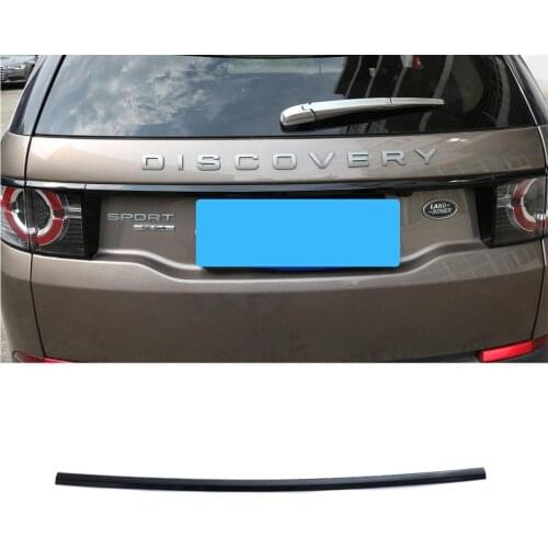 For Land Rover Discovery Sport L550 ABS Silver/Black Rear Trunk Tailgate Tail Trim Car Decoration Strips Exterior Accessories