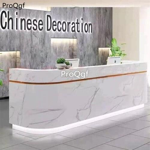 Prodgf 1Pcs A Set Modern Office Reception Table Desk