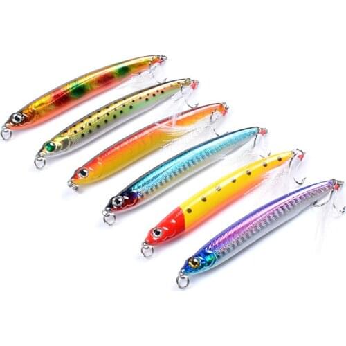 LURE Fishing tackle Trolling Hard bait Spinner Wobbler 1pcs