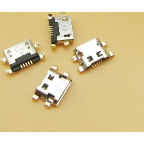 100pcs/lot For Alcatel 6035R Idol S 4033 4033D POP C3 micro usb charge charging connector plug dock socket port jack