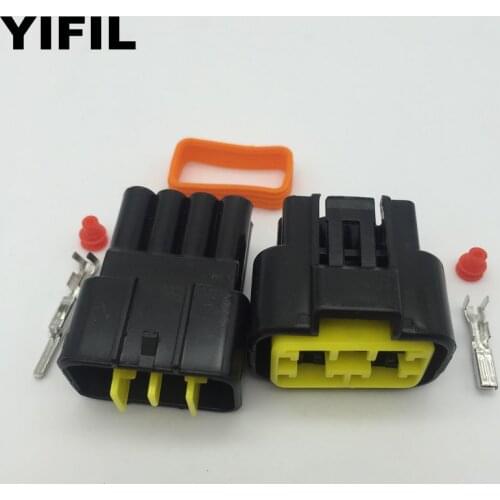 5sets/lot 8 Pin/Way Automobile Waterproof Electrical Wire Male and Female Connector Plug Socket Housing Replace Furukawa