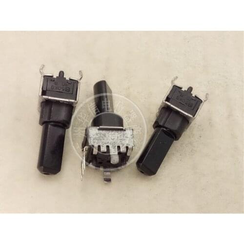 6pcs 09-type vertical single potentiometer 50KG for Panasonic / handle length 18MMF with midpoint