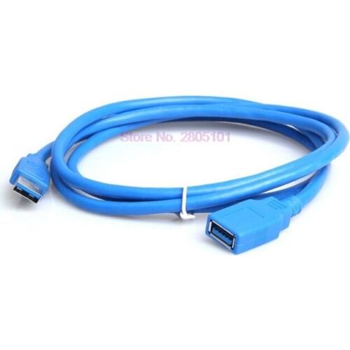 By dhl 100pcs USB 3.0 Extension Cable Male to Female Cables AM TO AF Extension Data Sync Cord High Speed Cable Adapter Connector