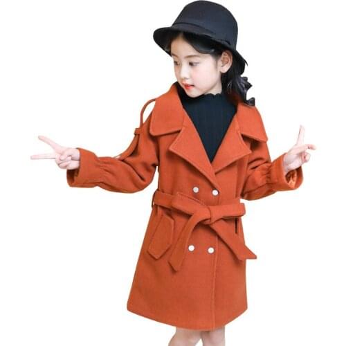 Jin yue children's clothes Coat For Girls