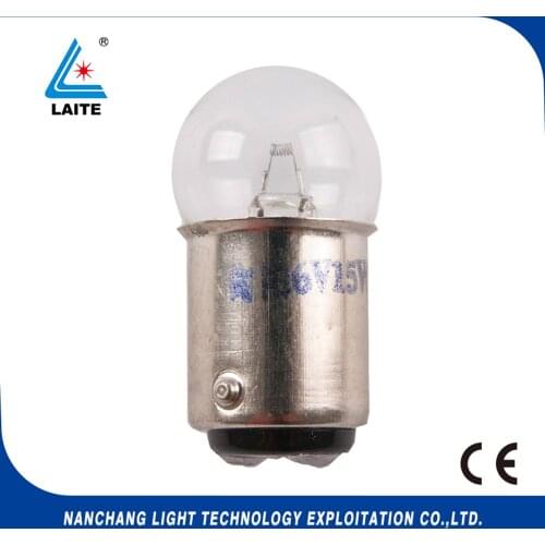 Hosobuchi OP2128 6V15W BA15D projector bulb,OP 2128 6V 2.5A 15W DC bayonet nikon microscope lamp free shipping-10pcs