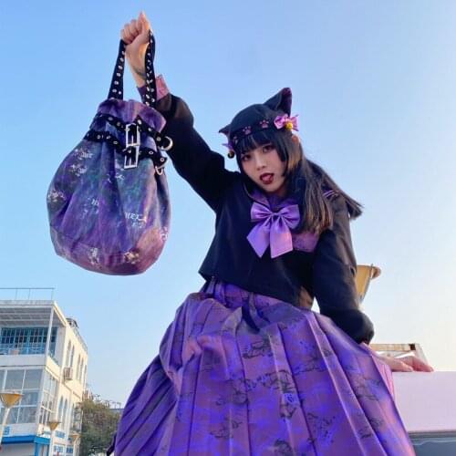 Lorie&Knight Women's Purple Bags