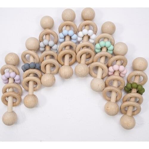 Muslin life Baby Wooden Teethers