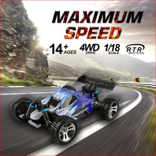 Promote Sale Wltoys A959 50km/h n A959-B 70km/h 2.4G 4CH High Speed Rc Car Speedcar Racing car Shockproof Rubber Off-Road