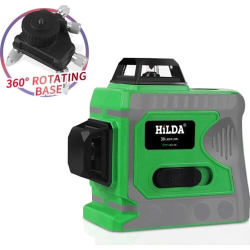 16 Lines 4D Laser Level green line Self-Leveling 360 Horizontal And Vertical Super Powerful Laser level green Beam laser le